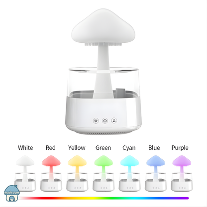 CloudRain™ – Humidificador Efecto Lluvia 3 en 1